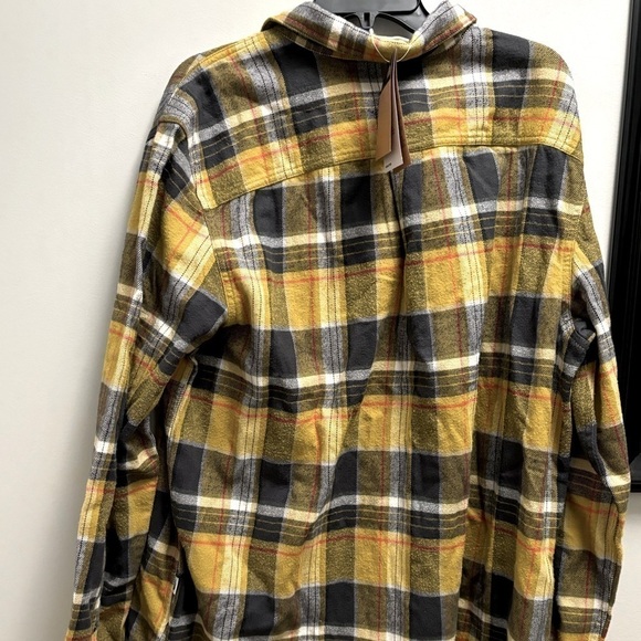 The North Face Men's Arroyo Flannel Shirt - Mineral Gold XXLarge Half - Picture 10 of 11